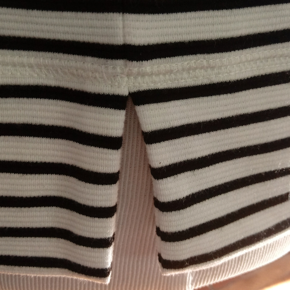 LOFT Lou & Grey Striped Ottoman Popover Knit Top, Oversized Fit - Picture 10 of 12